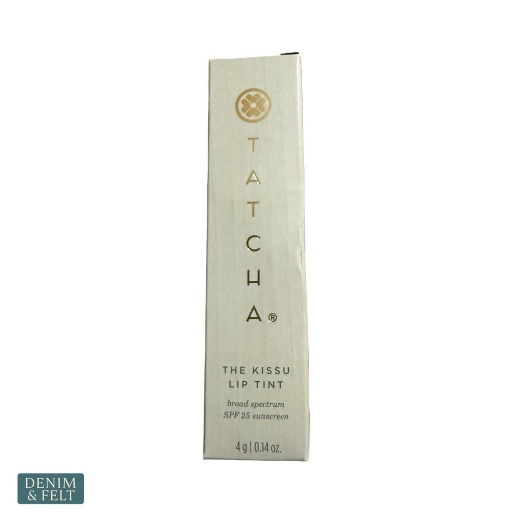 Tatcha The Kissu Lip Tint SPF 25 Plum Blossom Tinted Sunscreen Hydrating NEW